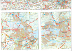 ANWB Nederland Map 1:300 Colour New Free UK P/P
