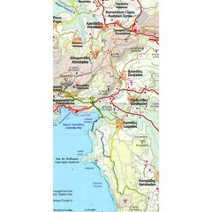 Greece 1:40k Waterproof Anavasi Corfu topographic map [9.4]