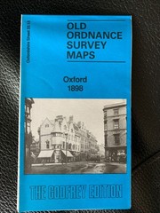 Old Ordnance Survey Map Oxford 1898 the Godfrey Edition Oxfordshire Sheet 33.15