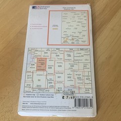 Ordnance Survey Explorer Map 327 Cumnock & Dalmellington Mauchline & Patna OS