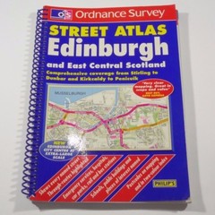 Ordnance Survey Edinburgh and East Central Scotland Street Atlas