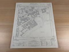 Ordnance Survey 1:1250 Plan NT 2673 NE Holyrood Palace Edinburgh 1963 Map