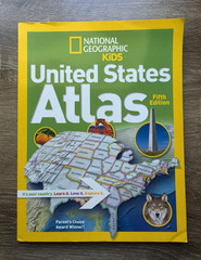 National Geographic Kids United States Atlas 5th Edition Hardcover