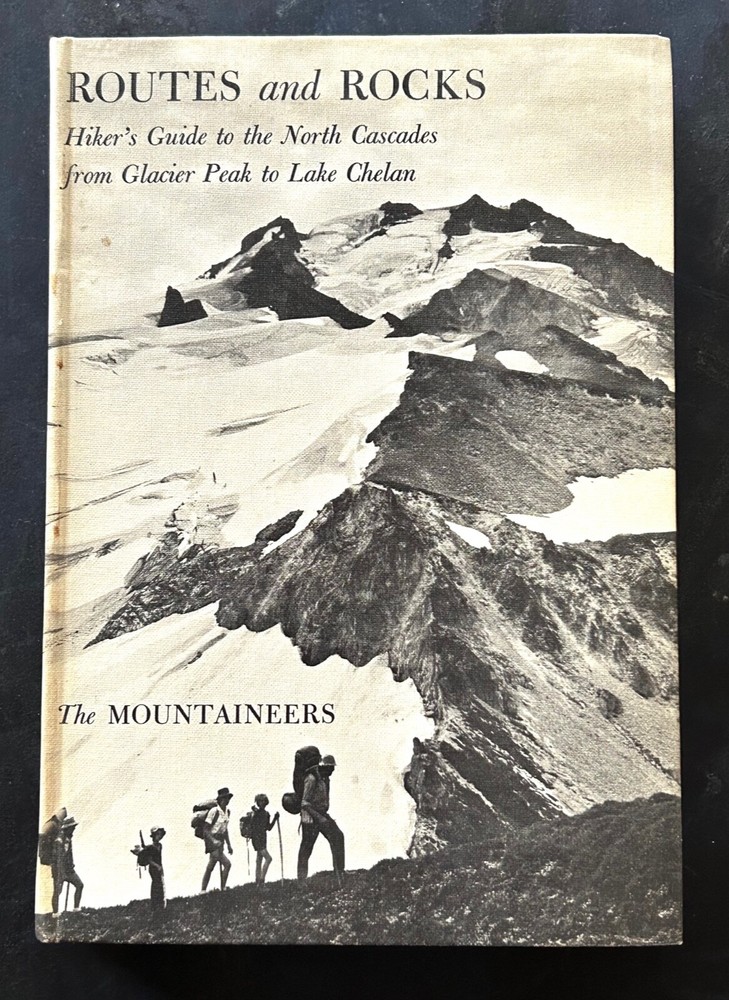 Vintage Mountain Guide Book / Maps • Washington State 1965 Mountaineers