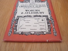 SHEET 62 REPRINT 1ST EDITION 1″ ORDNANCE SURVEY MAP WOBURN & AYLESBURY FROM 1979