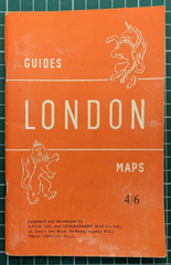 Guides London Maps – A Guide to London 1960’s? inc diagram of the Underground