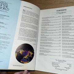 Readers Digest Atlas Of The World;1989 Hardcover 4th Printing Great Quality