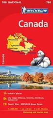 Canada – Michelin National Map 766: Map by Michelin Sheet map Book The Fast Free