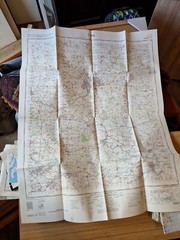 Ordnance Survey Map Of Great Britian – YORK – 1962 – 1/63360