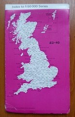 ORDNANCE SURVEY LANDRANGER SERIES – 1:50000 :: OS SHEET 157 ST. DAVID’S :: 1983