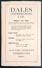Burrow’s Pointer Guide Map of The Borough of Twickenham (Eighth Edition).