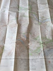 1966 Ordnance Survey One Inch Map 21 Bonar-Bridge (incl Invergordon & Lairg )