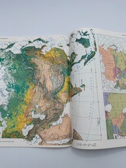 Rand McNally Newsweek Illustrated Atlas Set Oceans Continents Vintage Geography