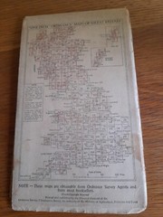1946 ORDNANCE ONE-INCH MAP OF GREAT BRITAIN EASTBOURNE No 183