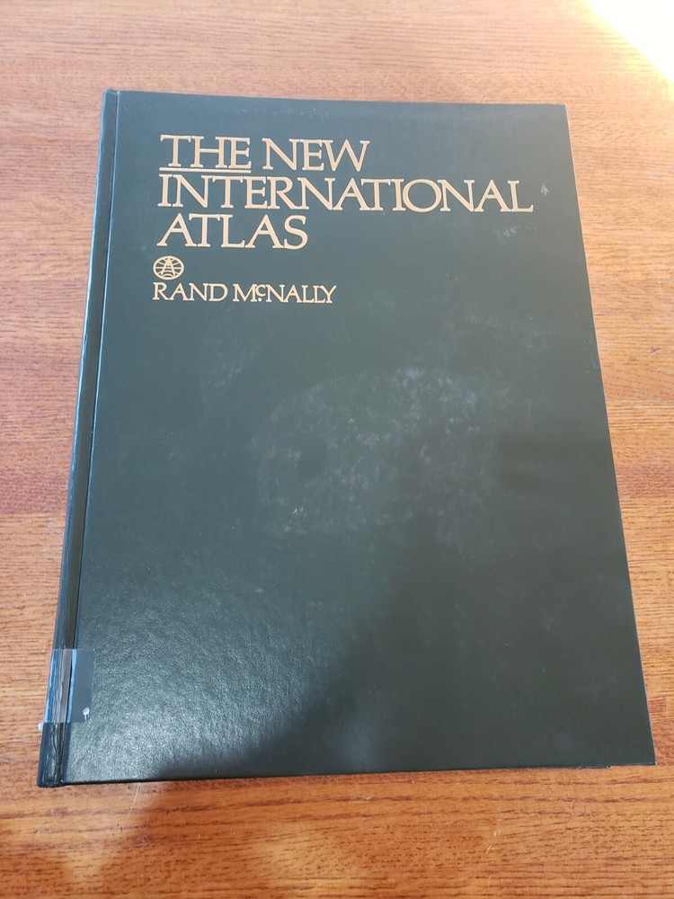 Rand McNally The New International Atlas, 1991, Hardcover