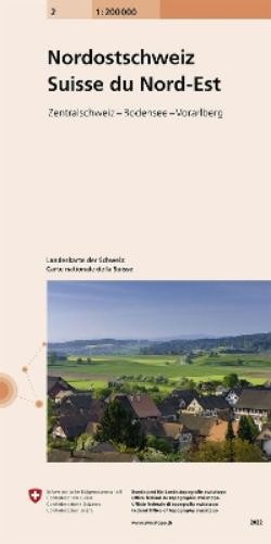 Switzerland North-East (Map) (UK IMPORT)
