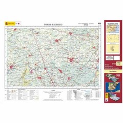 Spain map 0955: Torre-Pacheco (27-38) hiking walking topographic 1:50K