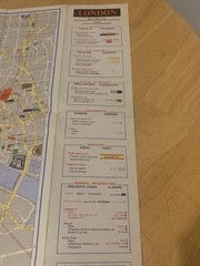 Vintage London Map Geographic Wiggins Teape Group Advertising London Underground