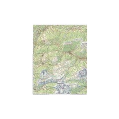 Italy Val Gardena – Alpe di Siusi walking hiking skiing cycling map 05 1:25K