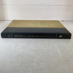 World Atlas Book Imperial Edition by Rand McNally 1965 MCMLXV Maps MCM Reference