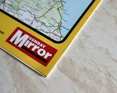 AA 2010 Road Atlas Great Britain including Ireland Map, Sunday Mirror, 2nd Ed.