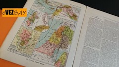 TESTO-ATLANTE – MONDO ANTICO – A. Ghisleri – 1924 Bergamo – geografia storica