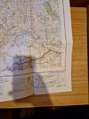 Ordnance Survey Map Of Great Britian – BRECON – 1966 – 1/63360