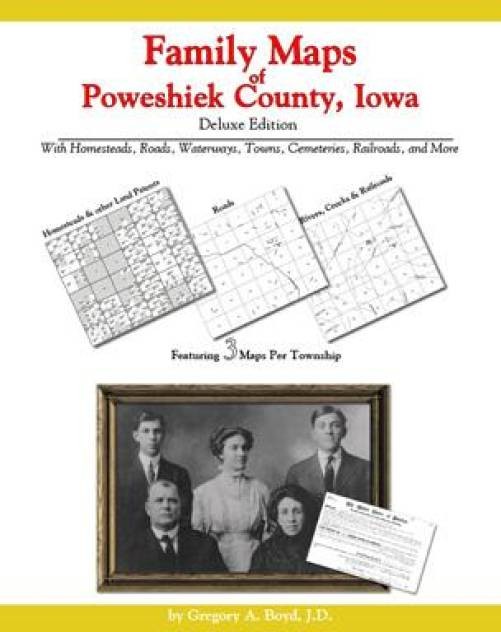 Genealogy Family Maps Cemeteries Poweshiek Co Iowa IA