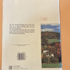 H.M. Gousha United States Canada Mexico Road Atlas by Fred Diehl 80 Pages