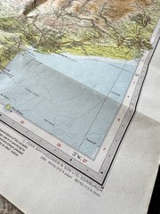 Bartholomew Map South Wales Cardiff Swansea Vintage 70s 1971 Paper ½” FreePostUK