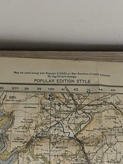 Ordnance Survey Map England And Wales Second War Revision 1940