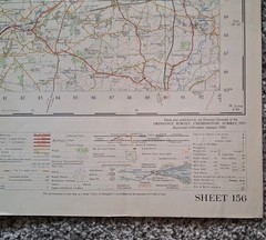 Ordnance Survey Map Of Bristol & Stroud Sheet 156