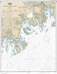 Machias Bay to Tibbett Narrows | Waterproof NOAA Chart 13326