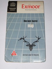 ORDNANCE SURVEY SHEET MAP EXMOOR NATIONAL PARK TOURIST MAP NO RIPS TEARS