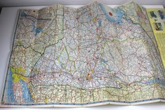 TYDOL Flying Gasoline Road Map NEW YORK Historical Guide North America History