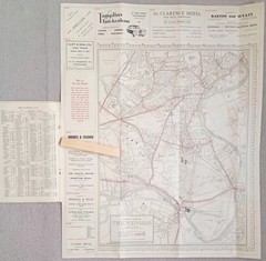 Burrow’s Pointer Guide Map of The Borough of Twickenham (Eighth Edition).