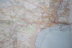 Ordnance Survey 1:50,000 Map – Swansea & The Gower – Sheet 159 – 1974