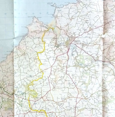 8 x assorted South Wales maps Pembrokeshire & Swansea OS & Bartholomews