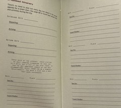 Abroad: A Travel Organizer and Journal 2001