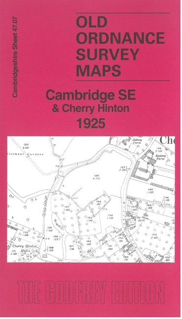Cambridge SE & Cherry Hinton 1925 Cambridgeshire Sheet 47.07 by Tony Kirby