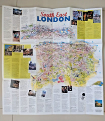 In and around London The National Trust Pamphlet & Map 1999