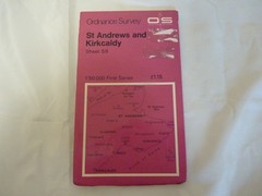 OS MAP SHEET 59 ST ANDREWS AND KIRKCALDY