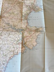 1961 Ordnance Survey One Inch Seventh Series Map 188 Torquay (incl Kingsbridge )