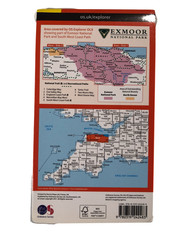 Exmoor – Ordnance Survey Explorer Map OL9 with Mobile Download 1:25000 scale