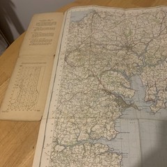 Ordnance Survey One Inch Map Sheet 290 Truro And Falmouth 1961