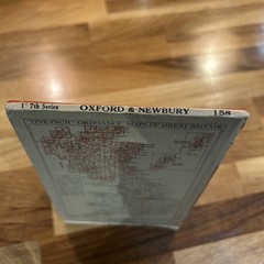 OXFORD & NEWBURY Ordnance Survey Map 1959 Sheet 158 Seventh Series Goring