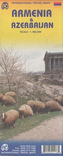 ARMENIA/AZERBAJAN: ITM.0140 By International Travel Maps **BRAND NEW**