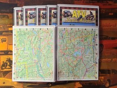 2024 Maine ATV Trail Map Atlas