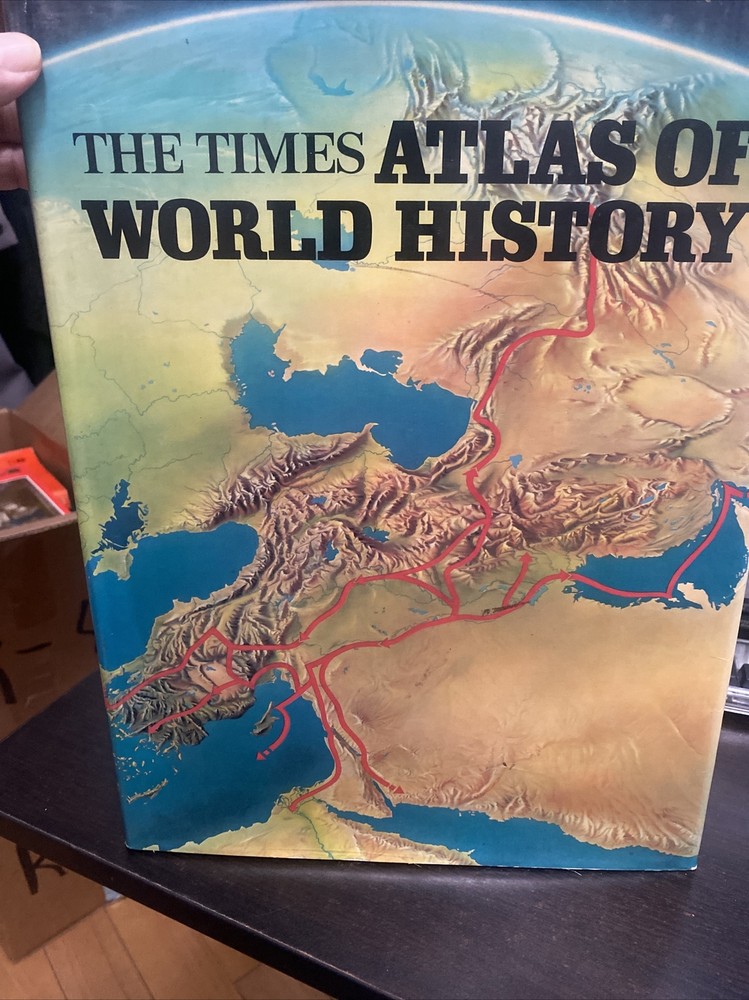The Times Atlas of World History by Barraclough Geoffrey Hardcover
