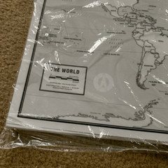 Educational 2 Sided World Outline Maps 11” x 17” Pack Of 50 New